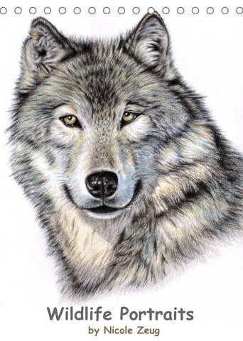 Wildlife Portraits (Tischkalender 2022 DIN A5 hoch)