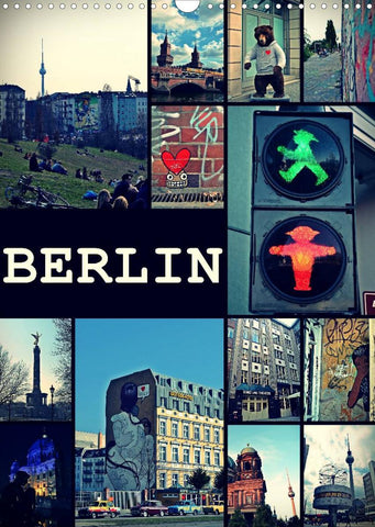 BERLIN / vertikal (Wandkalender 2022 DIN A3 hoch)