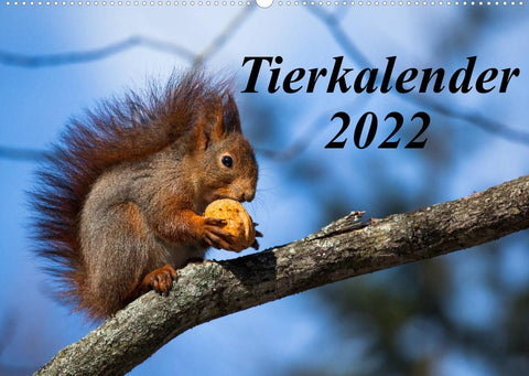 Tierkalender 2022 (Wandkalender 2022 DIN A2 quer)