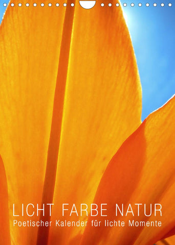 Licht Farbe Natur (Wandkalender 2022 DIN A4 hoch)