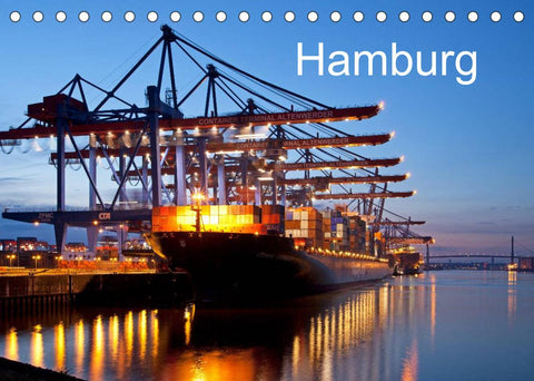 Hamburg (Tischkalender 2022 DIN A5 quer)