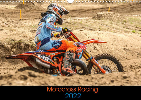 Motocross Racing 2022 (Wandkalender 2022 DIN A3 quer)