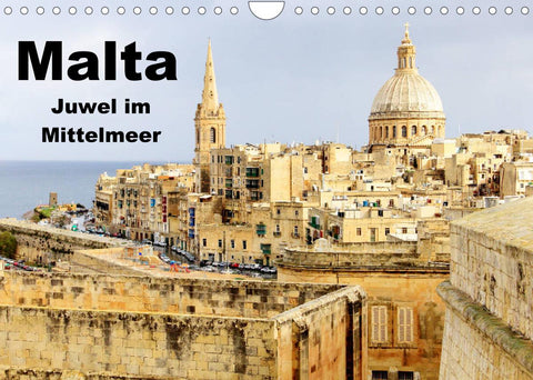 Malta - Juwel im Mittelmeer (Wandkalender 2022 DIN A4 quer)