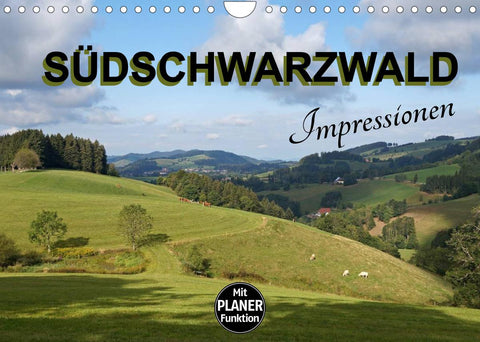 Südschwarzwald - Impressionen (Wandkalender 2022 DIN A4 quer)