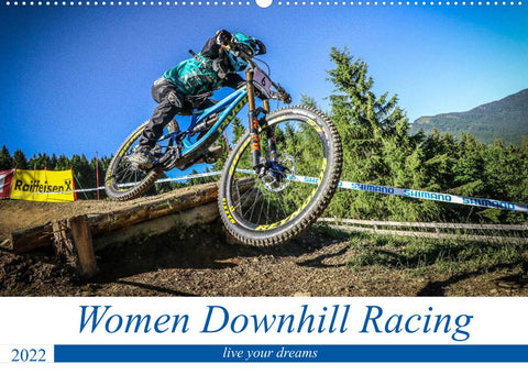 Women Downhill Racing (Wandkalender 2022 DIN A2 quer)