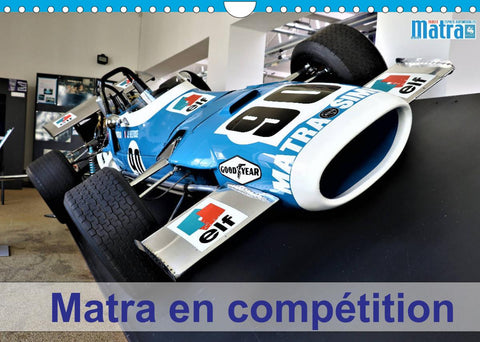 Matra en compétition (Calendrier mural 2022 DIN A4 horizontal)