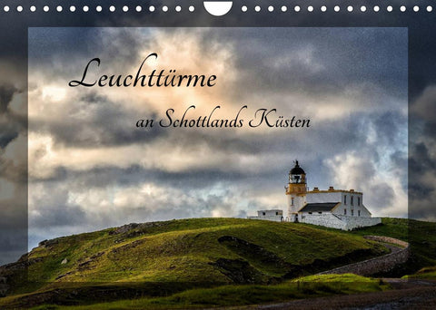 Leuchttürme an Schottlands Küsten (Wandkalender 2022 DIN A4 quer)