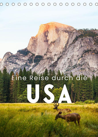 Eine Reise durch die USA (Tischkalender 2022 DIN A5 hoch)