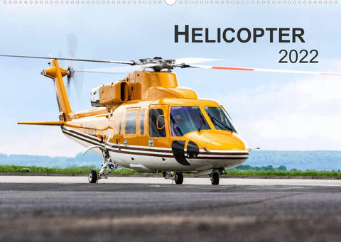 Helicopter 2022 (Wandkalender 2022 DIN A2 quer)