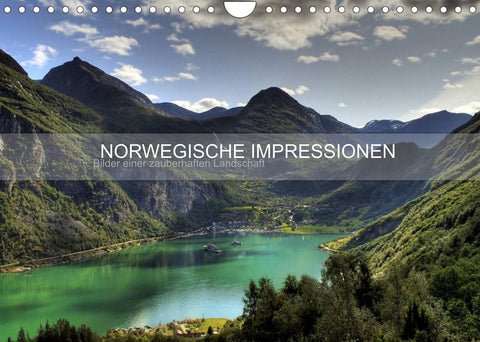 Norwegische Impressionen (Wandkalender 2022 DIN A4 quer)