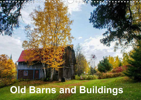 Old Barns and Buildings (Wall Calendar 2022 DIN A3 Landscape)