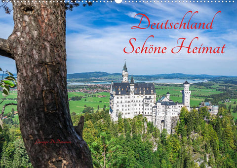 Deutschland Schöne Heimat (Wandkalender 2022 DIN A2 quer)