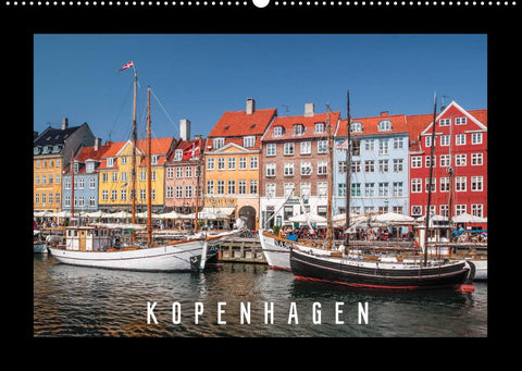 Kopenhagen (Wandkalender 2022 DIN A2 quer)