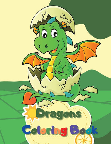 Dragons Coloring Book for Kids