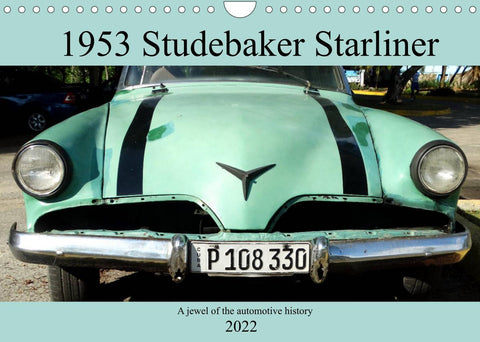 1953 Studebaker Starliner (Wall Calendar 2022 DIN A4 Landscape)