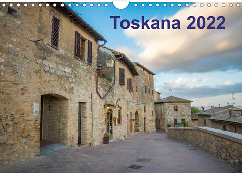 Toskana - 2022 (Wandkalender 2022 DIN A4 quer)