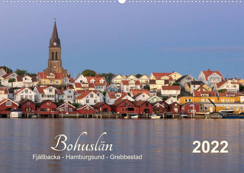 Bohuslän Fjällbacka - Hamburgsund - Grebbestad 2022 (Wandkalender 2022 DIN A2 quer)