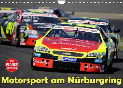 Motorsport am Nürburgring (Wandkalender 2022 DIN A4 quer)