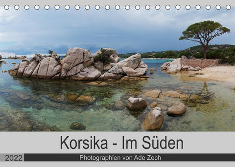 Korsika - Im Süden (Tischkalender 2022 DIN A5 quer)