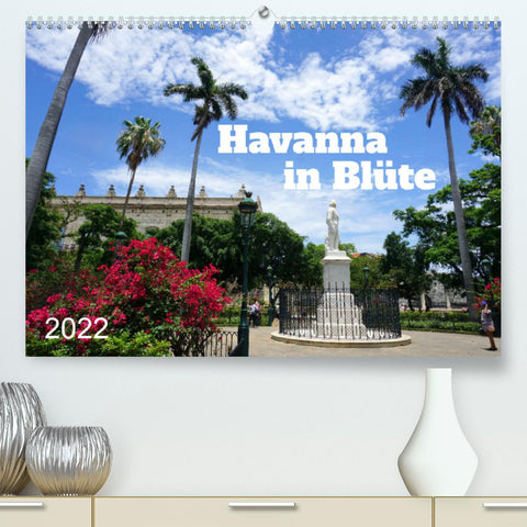 Havanna in Blüte (Premium, hochwertiger DIN A2 Wandkalender 2022, Kunstdruck in Hochglanz)