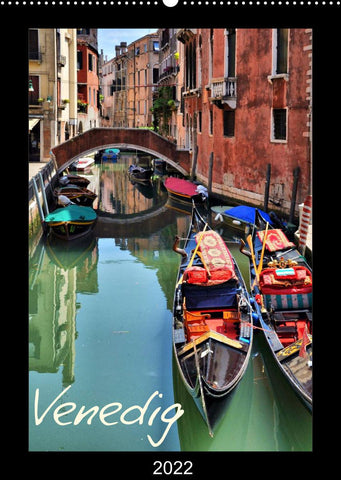 Venedig (Wandkalender 2022 DIN A2 hoch)