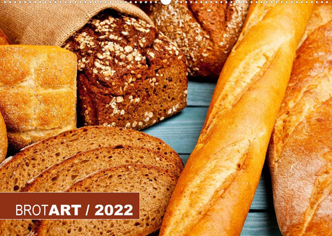BROTART / 2022 (Wandkalender 2022 DIN A2 quer)