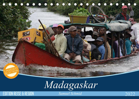 Madagaskar (Tischkalender 2022 DIN A5 quer)