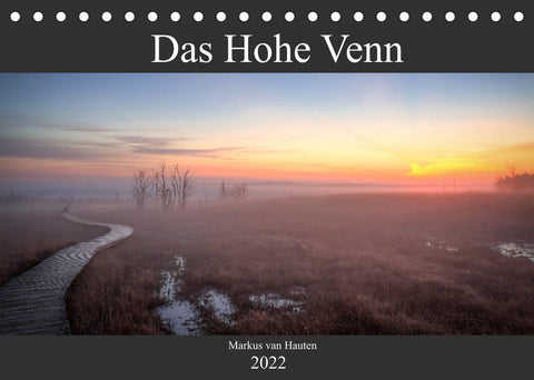 Das Hohe Venn (Tischkalender 2022 DIN A5 quer)