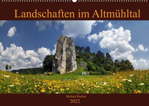 Landschaften im Altmühltal (Wandkalender 2022 DIN A2 quer)