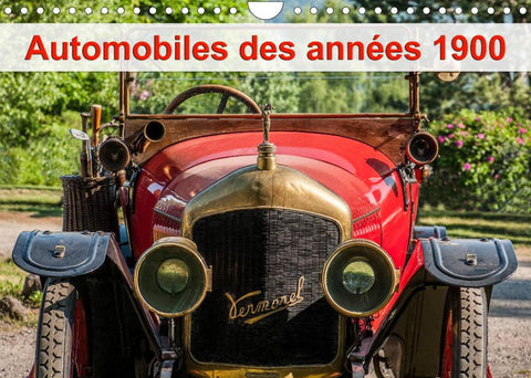 Automobiles des années 1900 (Calendrier mural 2022 DIN A4 horizontal)