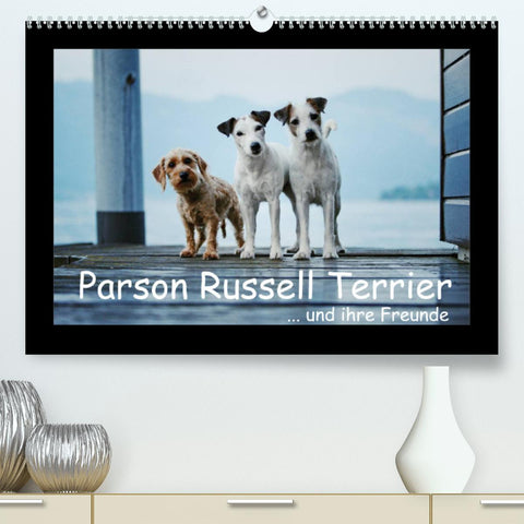 Parson Russell Terrier (Premium, hochwertiger DIN A2 Wandkalender 2022, Kunstdruck in Hochglanz)