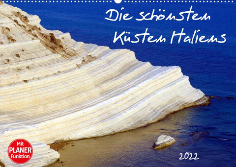 Die schönsten Küsten Italiens (Wandkalender 2022 DIN A2 quer)