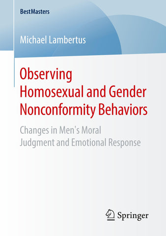 Observing Homosexual and Gender Nonconformity Behaviors