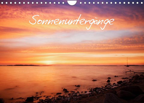 Sonnenuntergänge (Wandkalender 2022 DIN A4 quer)