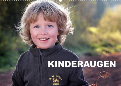 Kinderaugen / Geburtstagskalender (Wandkalender 2022 DIN A2 quer)